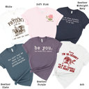  Please Be Patient With Me I'm Older and Bolder - T-Shirt (Crewneck)  100 Cotton Solid Colors Jersey Tee (Unisex)  Bella Canvas, T-Shirt (Crewneck)  Poly-Cott
