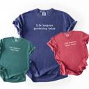  CUSTOM - Life Happens (Custom Text) Helps - Create Your Own Perfect Custom Tee