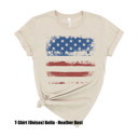  Tanktops & T-Shirts - USA Patriotic Grunge Flag Fourth of July American Ultra