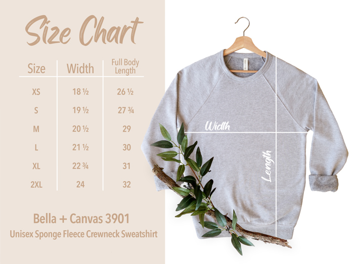 40+ Colors - Sweatshirt (Crewneck) | Sponge Fleece Raglan (Unisex) | Bella Canvas