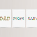  Personalized Word Art Typography Mosaic – Fully Customizable Digital Download