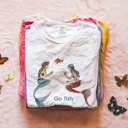  Go Fish Summer Beachy Mermaids Playing Cards - Comfy T-Shirt Options