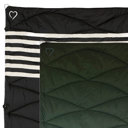  Packable Cozy Outdoor Puffer Blanket with Printed Corner Heart