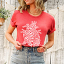  Medical Heart Words Anatomy for Nurses, Doctors, Staff, Hospitals, Teachers Soft Cozy Longer Length Unisex Graphic Tee T-shirt