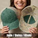  15 + Colors - Washed Mesh-Back Cap Women's Baseball Trucker Hat
