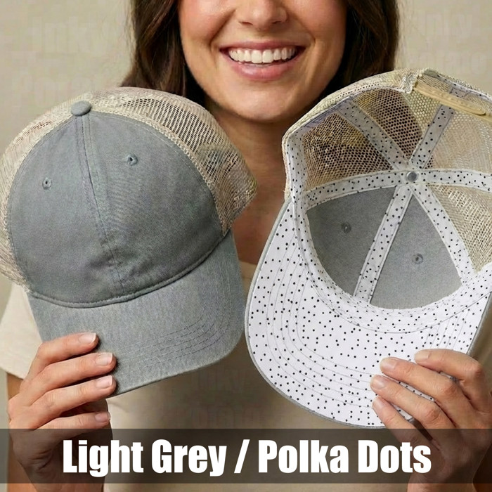 15 + Colors - Washed Mesh-Back Cap Women's Baseball Trucker Hat