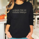  Anti Valentine's A Little Ray of Pitch Black Puff Print - Sweatshirts, T-Shirts, Longsleeves