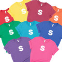  Letter S Delicious Candy Letter Costume T-shirt