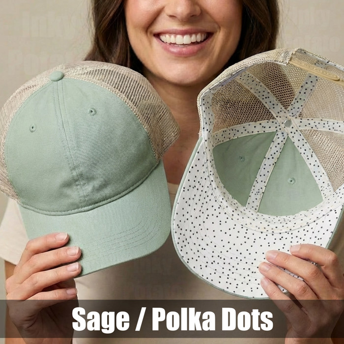 15 + Colors - Washed Mesh-Back Cap Women's Baseball Trucker Hat