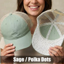  15 + Colors - Washed Mesh-Back Cap Women's Baseball Trucker Hat