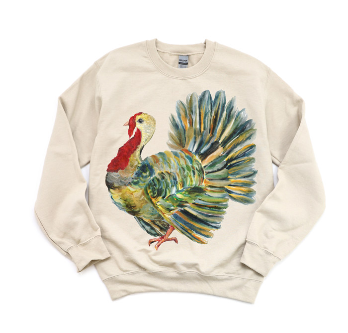 A Vintage Thanksgiving - Stay Warm This Season With A Comfy Thanksgiving Sweatshirt