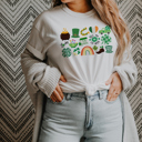  St. Patrick's Day It's the Little Things in Life that make the best memories Soft Cozy Longer Length Unisex Graphic Tee T-shirt