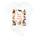 X-Small White Be a little spooky Happy Halloween Vintage cozy graphic tee