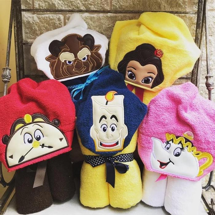 Princess Hooded Bath Towel 
