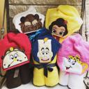  Princess Hooded Bath Towel 