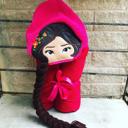 Latina Princess Princess Hooded Bath Towel 