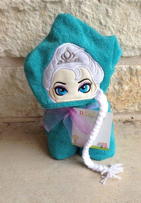 Princess Hooded Bath Towel 