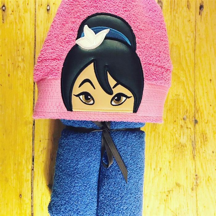 Princess Hooded Bath Towel 