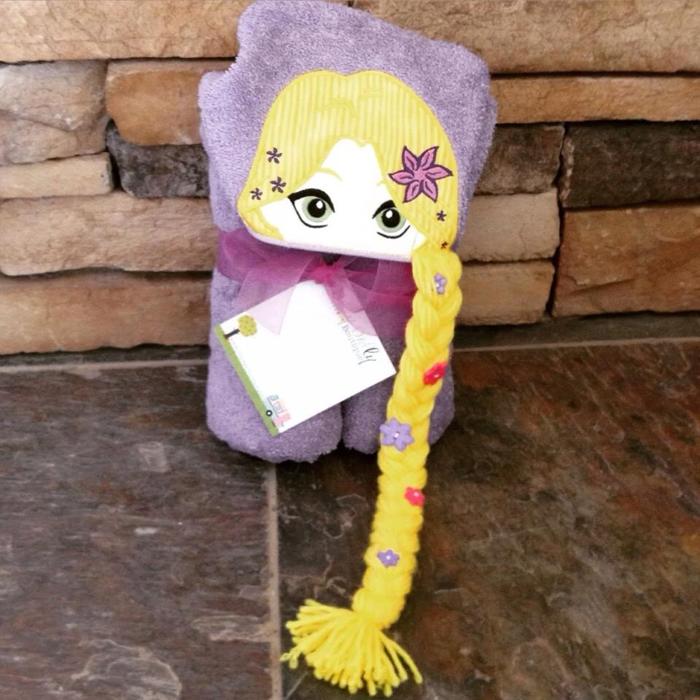 Princess Hooded Bath Towel 