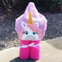  Unicorn Hooded Bath Towel