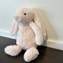 Pink Embroidered Personalized Easter Bunny | Easter Basket Gifts for Kids