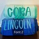  Personalized Embroidered Beach Towels