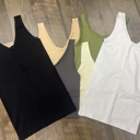 One Size Fits Most White The Perfect Seamless Reversible Tank
