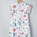  Country Chic Western Print Mini Dress | S-XL