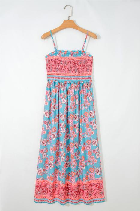 Summer Bohemian Strap Maxi Dress | S-XL