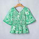  Sweet Bloom Smocked Blouse | S-XL