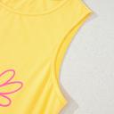  Floral Graphic Sleeveless Tank | S-XL