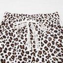  Leopard Print Ankle-Length Pants | S-XL