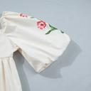  Boho Floral Print Puff Sleeve Dress | S-XL