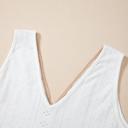  Crochet Lace V-Neck Relaxed Tank | S-XL