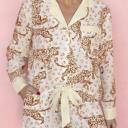  Leopard Print Long Sleeve Lounge Set | S-XL