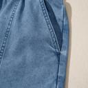  Smocked Waist Denim Shorts | S-XL