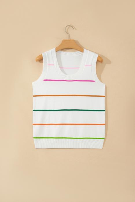 Chic Lines Sweater Tank | S-XL