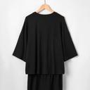  Relax Fit Tie Wrap Oversized Skort Set | S-XL