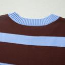  Classic Striped Short Sleeve Knit Top | S-XL