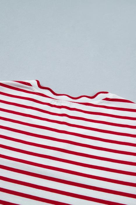 Stripe Scallop Lounge Short Set | S-XL