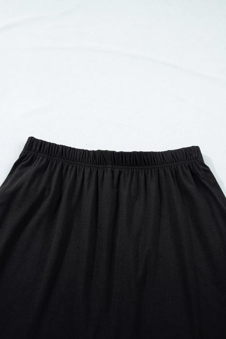 Relax Fit Tie Wrap Oversized Skort Set | S-XL