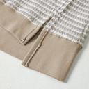  Striped Oversized Drop Shoulder Top | S-XL