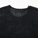  Crochet Open-Knit Sweater Top | S-XL