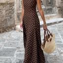  Coastal Charm Polka Dot Maxi Dress | S-XL