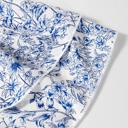  Floral Square-Neck Ruffle Sleeve Blouse | S-XL