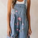  Daisy Drift Denim Shortalls | S-XL