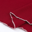  Textured Round Neck Long Sleeve Top | Free Shipping