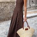  Coastal Charm Polka Dot Maxi Dress | S-XL