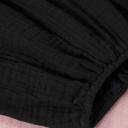  Balloon Sleeve Crinkled Top