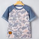  Denim Block Camo Tee | S-XL